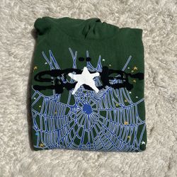 green hunter sp5der hoodie 