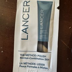Lancer Foaming Cleanser 10 Individual Packets 