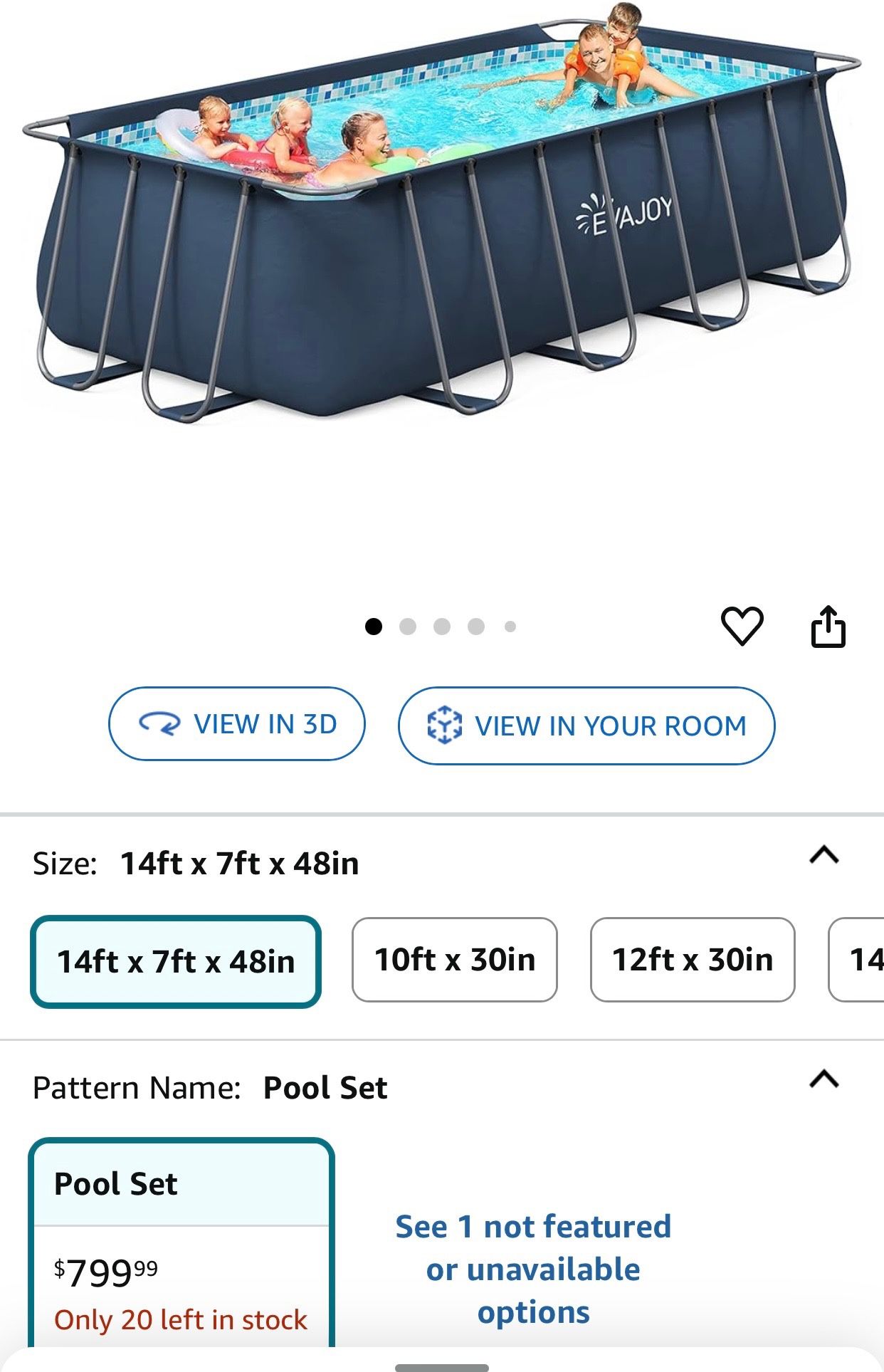 Brand New Still In Box Above Ground Pool