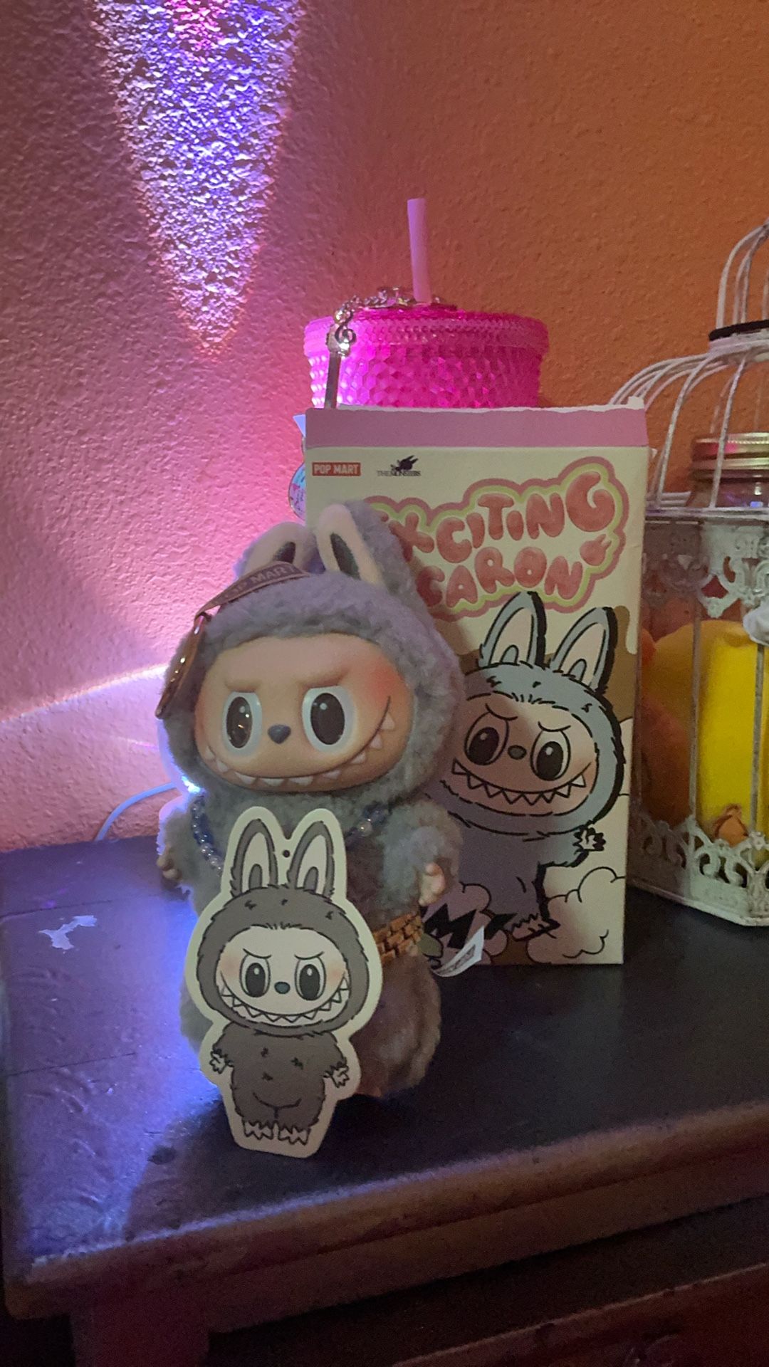 Authentic The Monsters La-BuBu, Sesame Bean. Pop Mart.