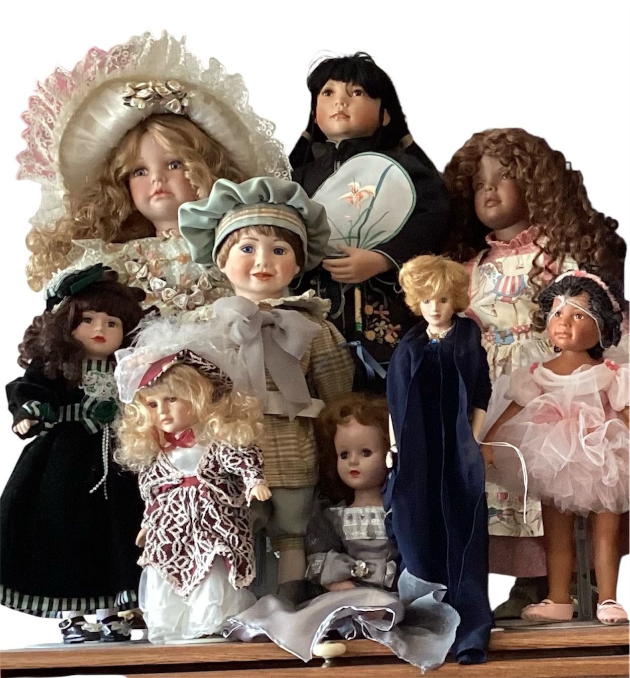 Collectible Dolls - Vintage, Porcelain And Vinyl