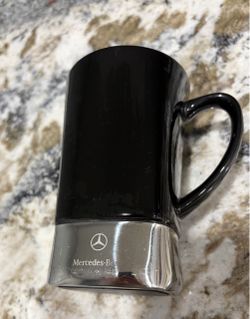 Mercedes-Benz Black Ceramic Coffee Mug