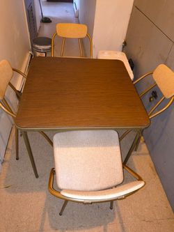 Card table folding like new