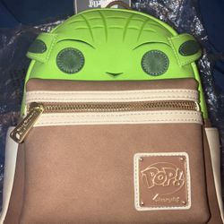 Yoda pop backpack by loungefly
