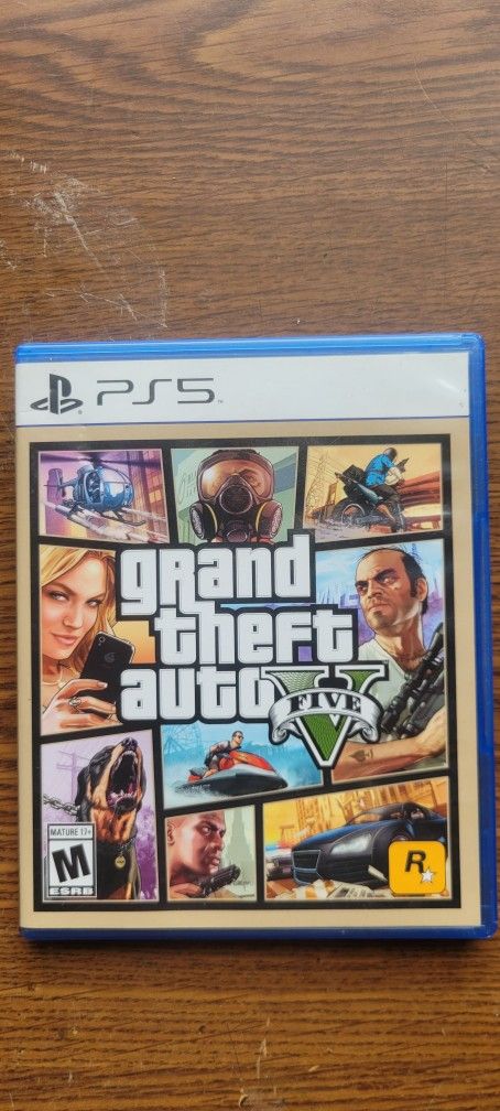 PS5 Grand Theft Auto V Almost New