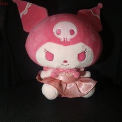 12" Monochrome Pink Kuromi