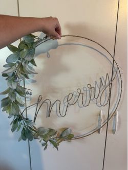 Christmas wreath from target