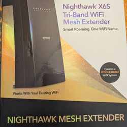 NETGEAR Nighthawk X6S Tri-Band WIFI Mesh Extender (AC3000) EX8000