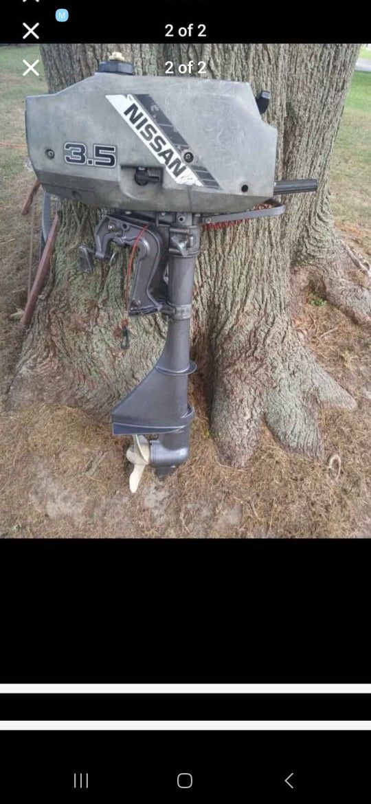 90s Nissan 3.5 outboard