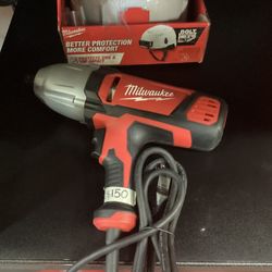  Milwaukee Corded 1/2 Impact Wrench $150