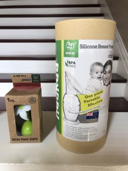 Hakaa Silicone Breast Pump Gen. 2 & Hakaa Silicone Flower Stopper