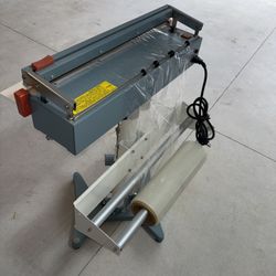 Foot-Operated Impulse Sealer with Cutter - 24" 