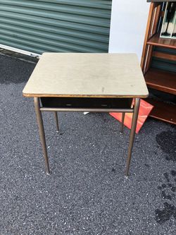 Vintage school desk