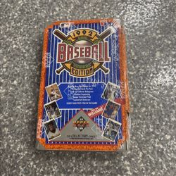 1992 Upper Baseball Card Factory Sealed Box From Case Find The Ted Williams 