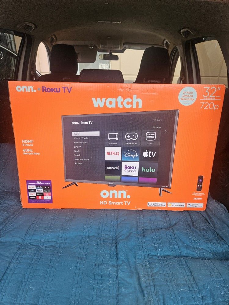 32inch Roku Smart TV- Brand New In Box!