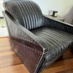 Set Of Two Beautiful Aviator Chairs
