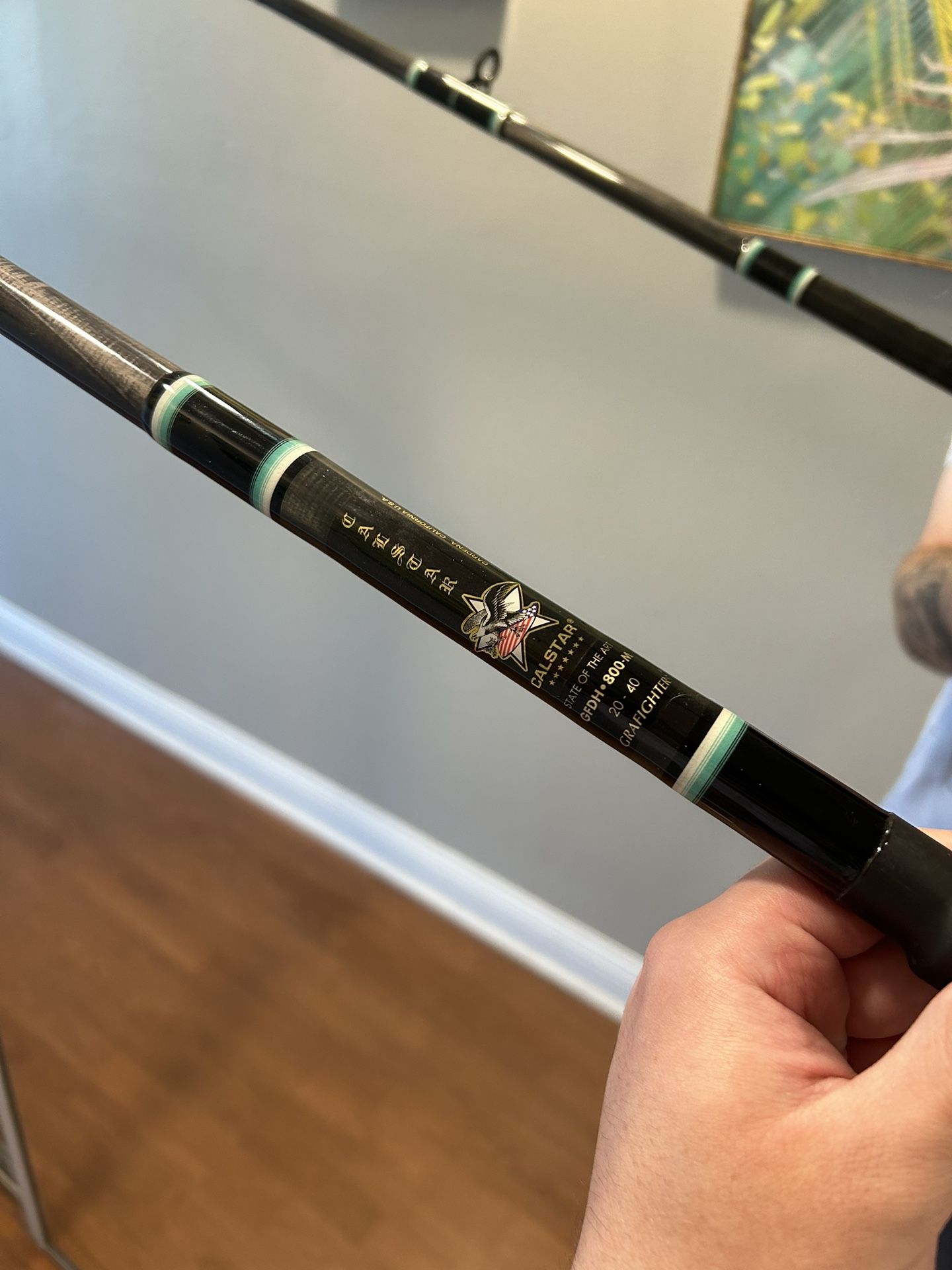 Calstar Rods Calstar 800h Calstar 800m Deckhand Rod