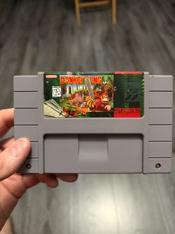 Donkey Kong Country Super Nintendo SNES