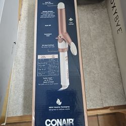 Conair Double Ceramic Curling Iron 1 1/4 Inch - Rose Gold