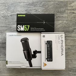 Studio Microphone setup