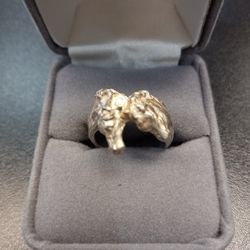 Sterling Silver Wild Horses Ring