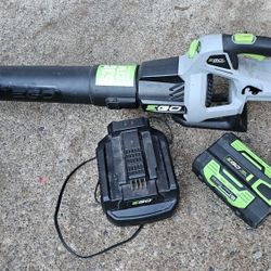 EGO Blower + Battery + Charger