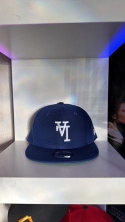 Upside down LA SnapBack Blue