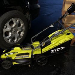 Ryobi 13in. Electric Lawn Mower, Great Condition