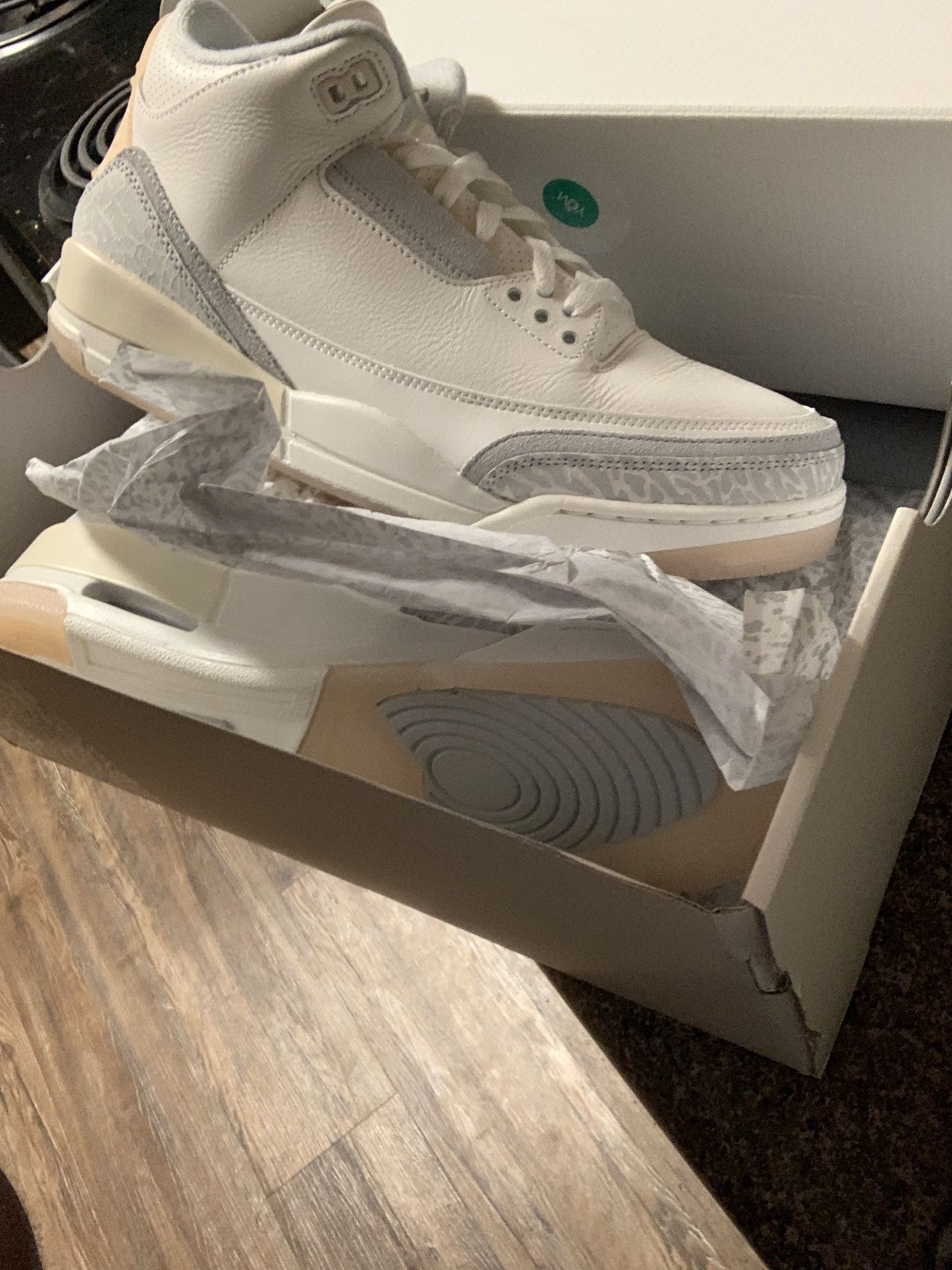 Retro 3s Ivory