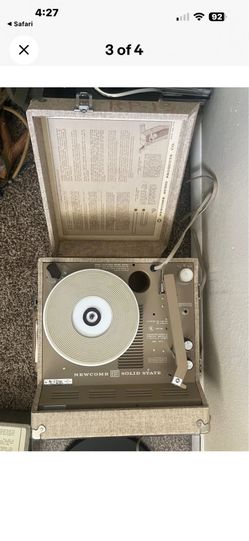 Antique record player