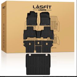 LASFIT Floor Mats for Toyota 4Runner 2013-2024 (Only Fit 5-Seats)