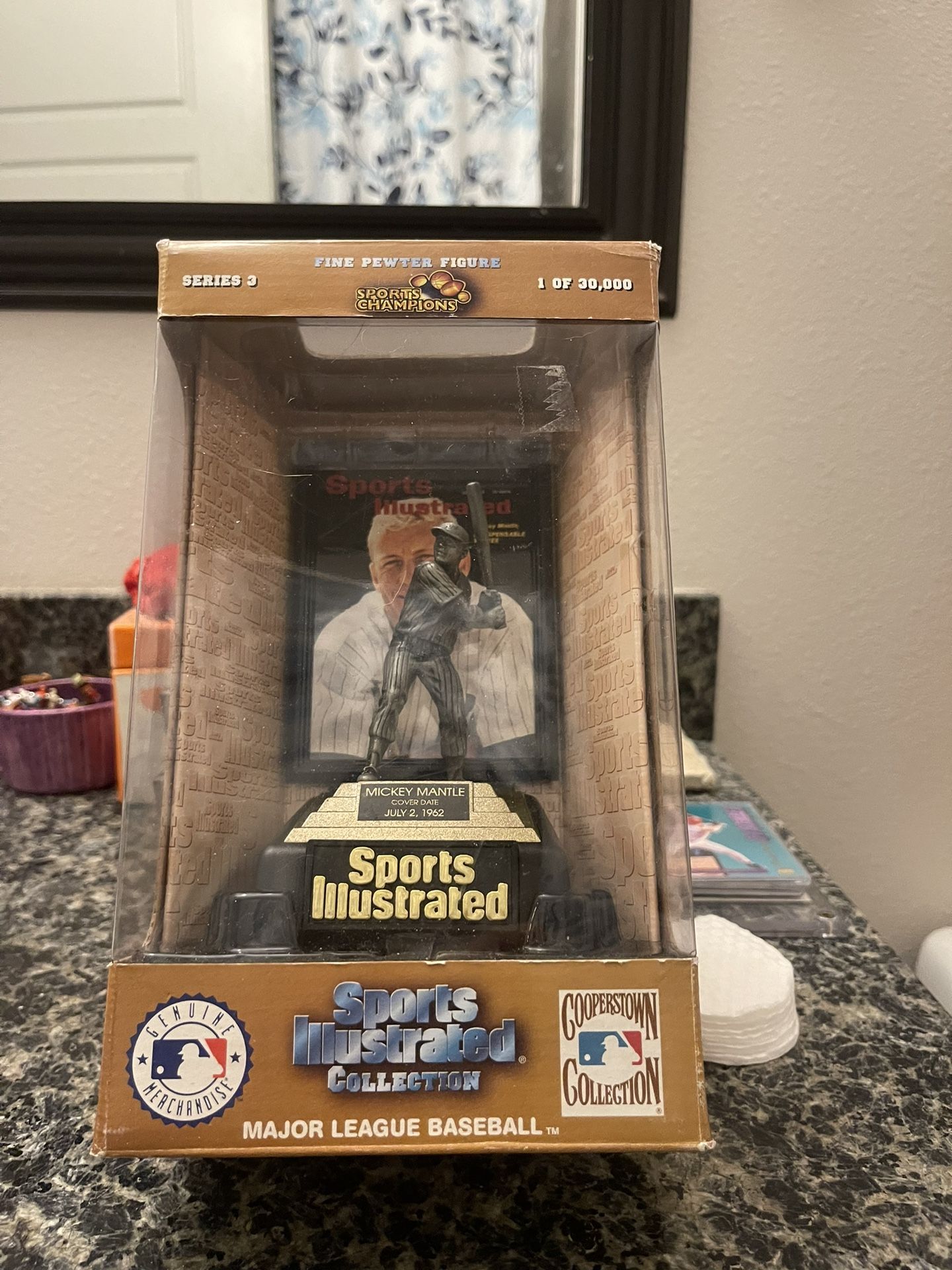 Mickey Mantle Limited Edition Sports Illustrated Action Figure 