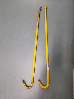 1 Stanley ripping bars demolition crowbars construction tools / herramientas