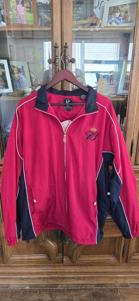 Miss Budweiser Vintage Windbreaker Size Large