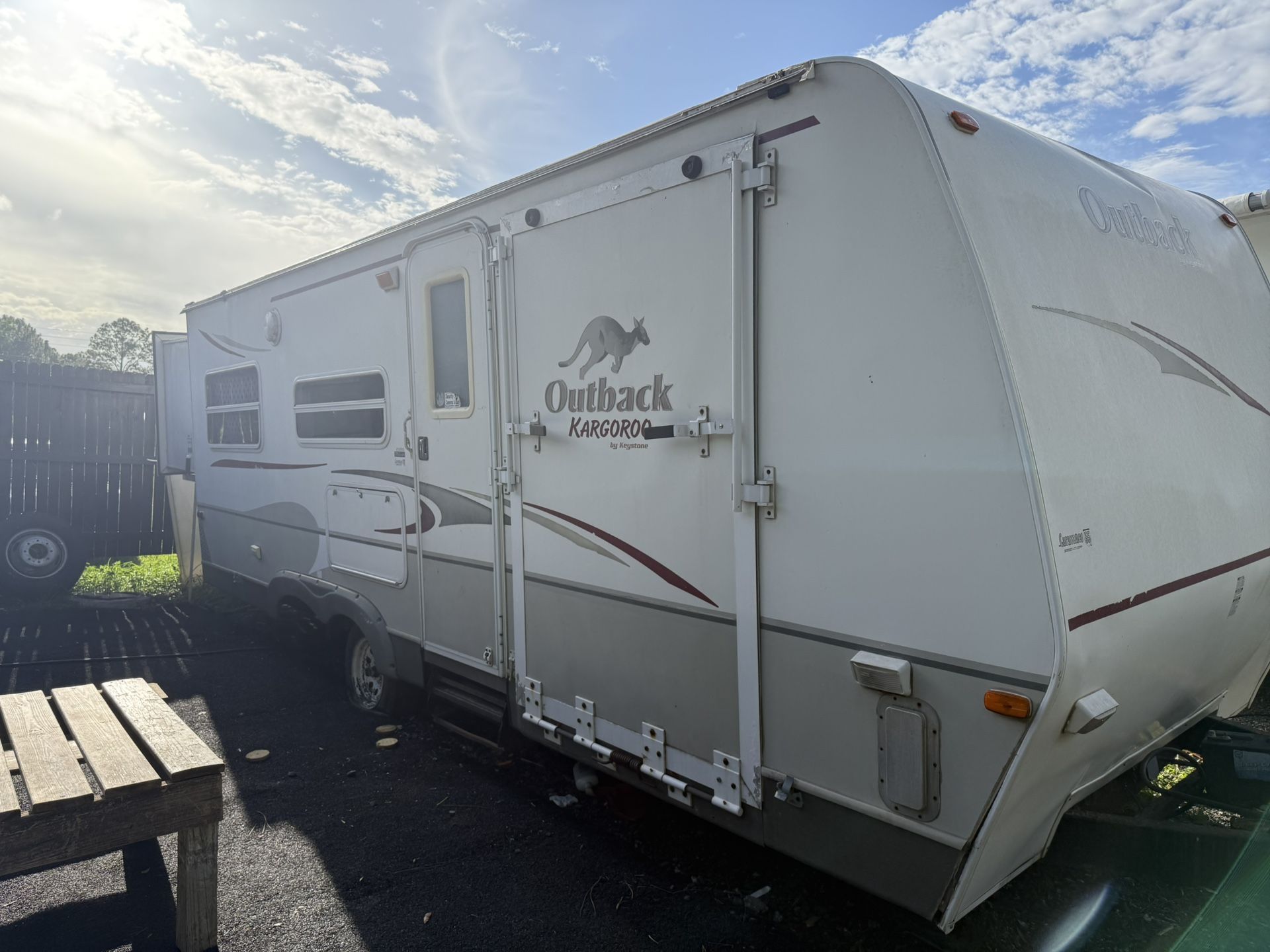 RV pull Trailer, Toy Hauler 