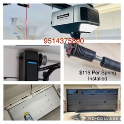 Garage Door & Spring