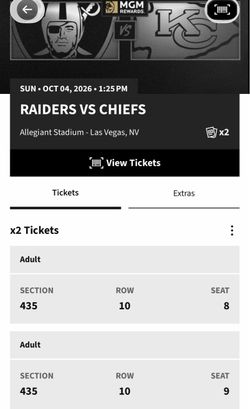 Raiders vs Chiefs