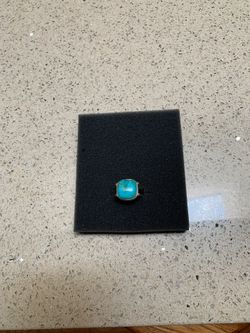 Jay King Turquoise and silver ring