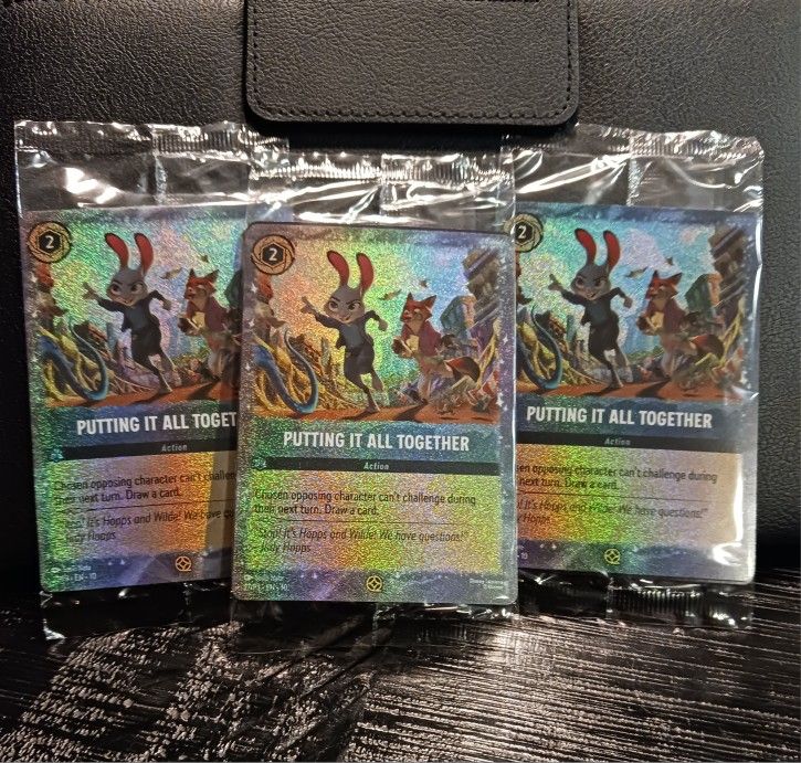 3x Zootopia 2 Lorcana Cards