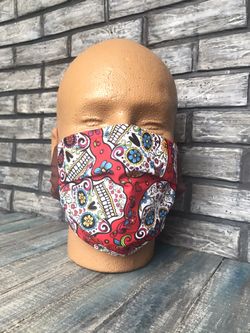 Sugar skulls face mask