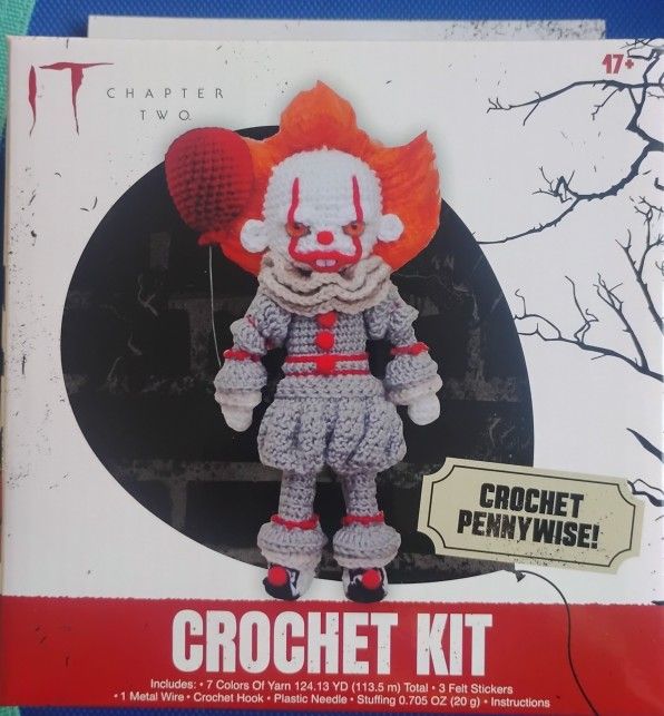 New IT Pennywise Crochet Kit