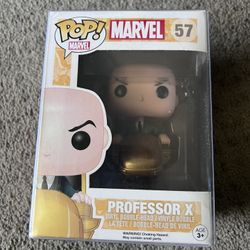 Marvel Professor X Funko Pop #57 w/ Pop Protector 