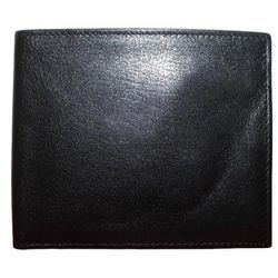 New RARE Vintage MATISSE RAMSKIN Black Premium Leather Bi-Fold Men's Wallet