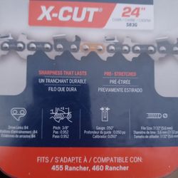 NewcHusquvarna  X-cut 24" Chainsaw Chain