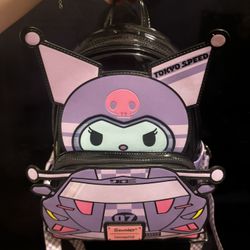 Kuromi racing hello kitty Sanrio loungefly