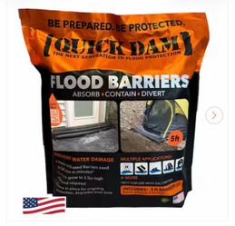Quick Dam Flood Barriers 5ft 2-Pack