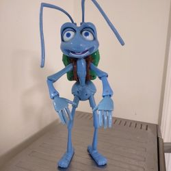 Large Disney Pixar A Bug's Life Flick with Backpack Talking Thinkaway Toys Works
