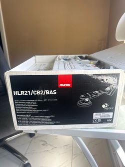 RUPES  CORDLESS  POLISHER/HLR21