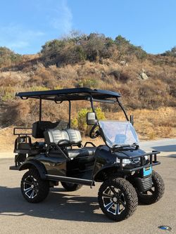 Registered golf cart