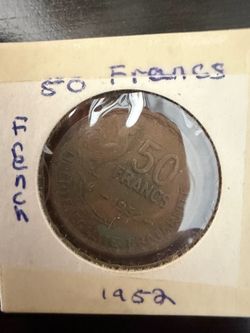 1952 50 French Franc